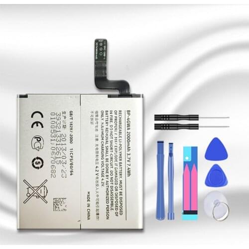 2000mAh BP-4GWA Li thium Polymer Battery For Nokia Lumia 625 Max Lumia625H Lumia 720 720t RM-885 Zeal Batteries