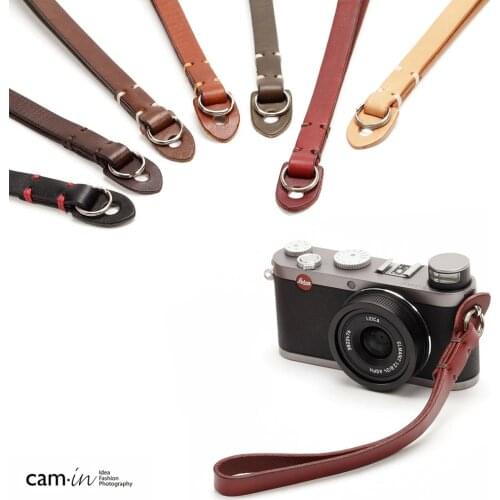 Cam-in New Camera strap Leather Digital SLR lanyard For Nikon Canon Sony Micro Accessories