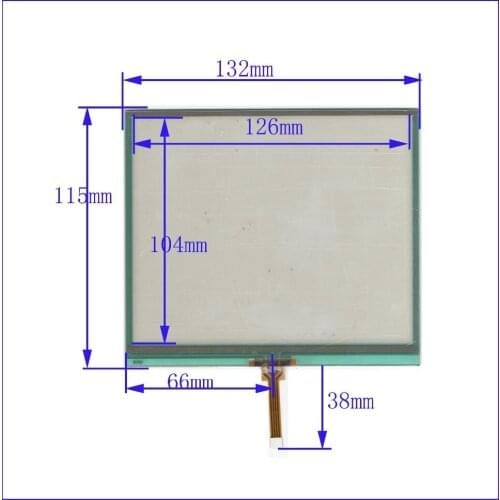 ZhiYuSun NEW 6.2 inch 132mm*115mm Touch Screen 4 wire resistive USB touch panel overlay kit 132*115 TOUCH SCREEN
