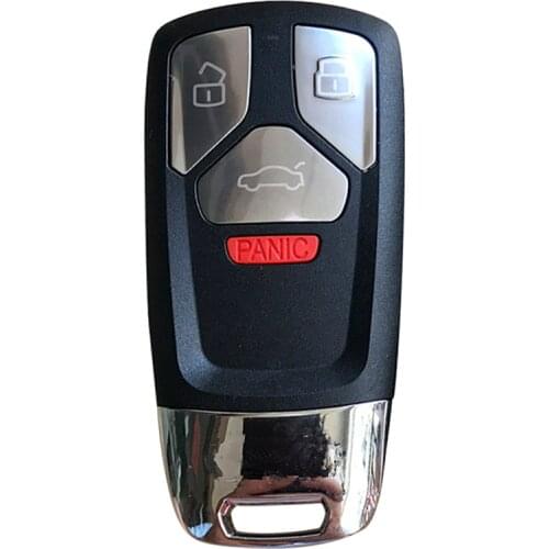 Upgrade Remote Car Key Shell for Audi A3 A4 A4L A5 A6 A8 Quattro Q5 Q7 S5 SQ7 2017 UP TT 2016 3 4 Buttons Smart Key FOB