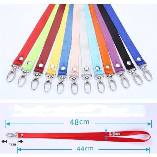 10 Pcs ID Card Rope Mobile Phone Lanyard Keys Gym Holder Fashion Personality Neck Strap USB Badge Lanyard Camera Rope