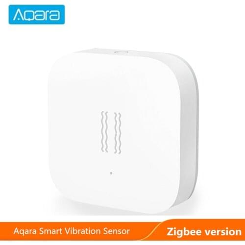 Xiaomi Aqara Smart Vibration Sensor Zigbee Motion Shock Sensor Detection Alarm Monitor Built In Gyro For xiaomi mijia MI home