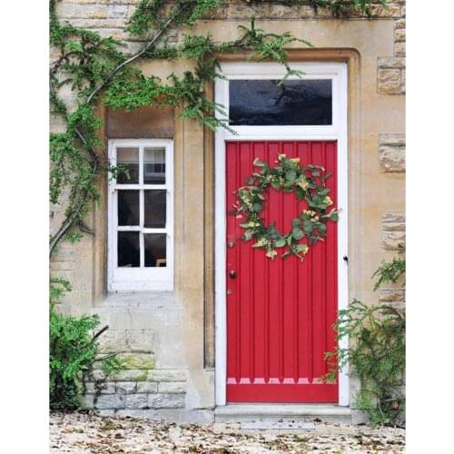 20" Eucalyptus Wreath Front Door Greenery Wreath Christmas New Year Decor