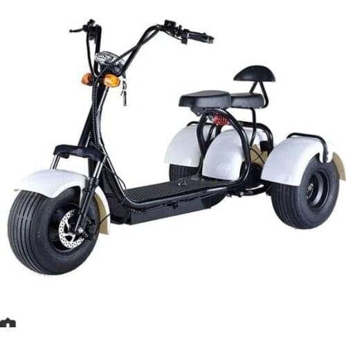 Top speed powerful 60v 20ah battery 3 wheel electric motorcycle for adult
