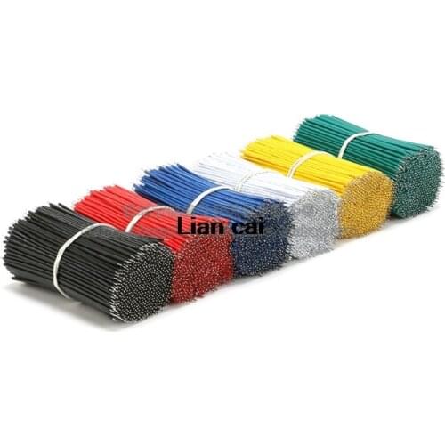 100PCS/LOT Tin-Plated Breadboard PCB Solder Cable 24AWG 8cm Fly Jumper Wire Cable Tin Conductor Wires 1007-24AWG Connector Wire