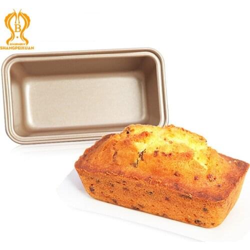SHANGPEIXUAN Nonstick Loaf Mold Heavy Duty Carbon Steel Bread Mold Bread Pan Mini Loaf Pans Durable Nonstick Toast Mold Bakeware