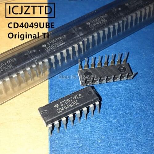 1PCS CD4049UBE DIP16 CD4049 DIP CD4049BE DIP-16 Original NEW CD4049U CD4049UB