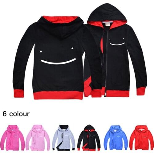 Dreamwastaken 3d Print Children Hooded Zipper Coat Kids Clothes Boys Jackets Autumn Plush Outwear Fashion Girls Hoodies