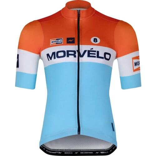 LASER CUT 2021 MORVELO M03 ONLY Mens Cycling Jersey Short Sleeve Bicycle Clothing Ropa Ciclismo