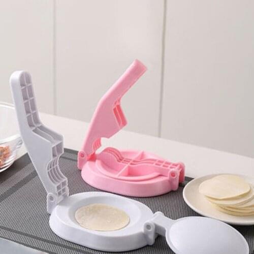 Plastic Dumpling Maker Machine Multifunction Jiaozi Skin Manual Press Tools Dumpling Wrapper Making Mold Kitchen Cooking Tools