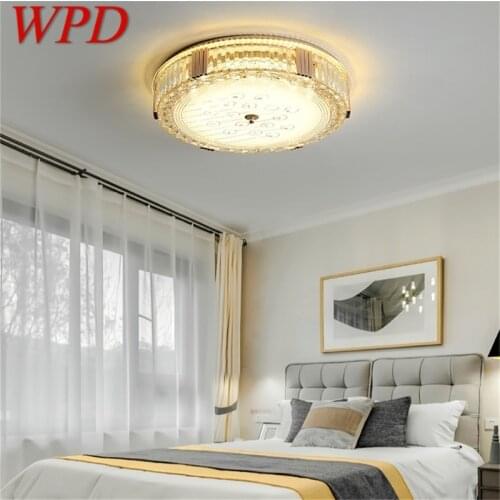 WPD Modern Ceiling Light LED Luxury Crystal Lamp Fixtures Home For Dining Room Decoration