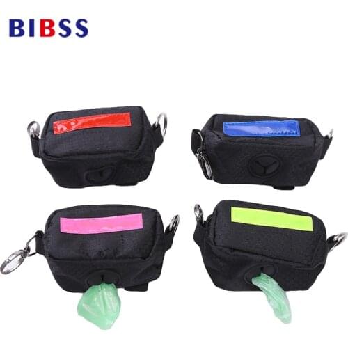 Puppy Cat Dog Bag Waste Dog Pet Poo Puppy Pick-Up Bags Pet Poop Bag Holder Hook Pouch Portable Waste Clean Up Bags dropshipping