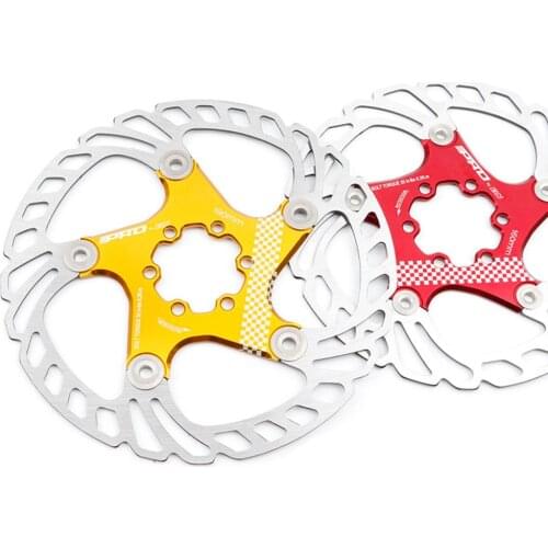 MTB 140/160/180/203mm Bicycle Brake Disc Road Floating Bicycle Brake Six Nail Disc for Mountain Bike Brake Rotors MTB Bike Parts