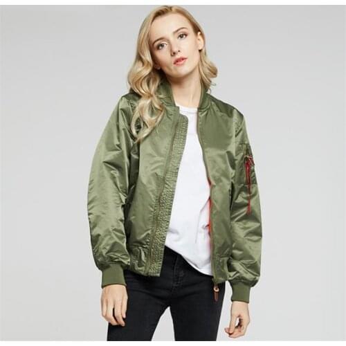 Spirng Autumn Womens Jacket Military Tactical Male MA-1 Flight Bomber Jacket Female Windbreaker Varsity Jacket Baseball Coat