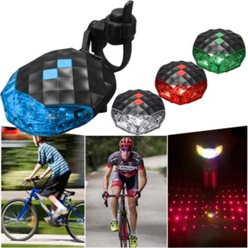 Weimostar 5LED +2Laser Waterproof Bicycle Taillight Ultra-Bright Bike Rear Light Safety Warning Cycling Bicycle Tail Lights