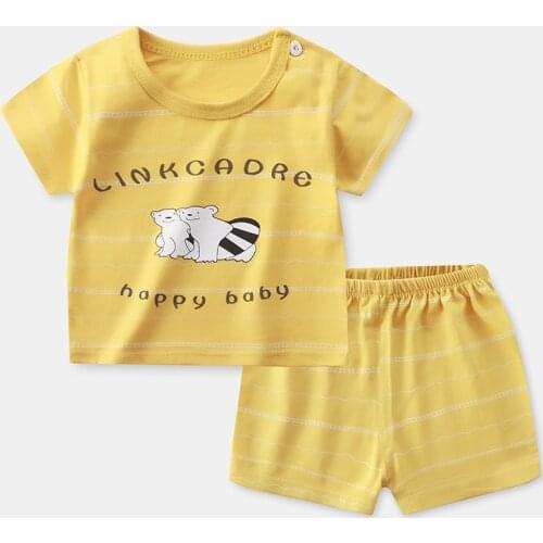 ZWY866 Kids Boys Clothes Summer Letter Printed T shirt Tops +Short Pants Child Tracksuit Children Clothing Set 3-14 Years