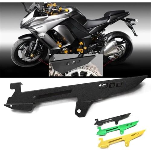 Motorcycle Accessories CNC Aluminum Chain Cover Protection Decorate Guard For Kawasaki Z1000 Z1000SX 2015 2016 2017 2018 2019