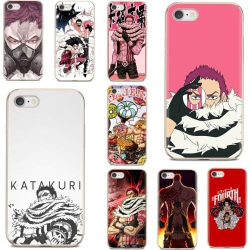 Anime One Piece Katakuri For iPod Touch For iPhone 11 Pro 4 4S 5 5S SE 5C 6 6S 7 8 X XR XS Plus Max Soft Silicone TPU Case