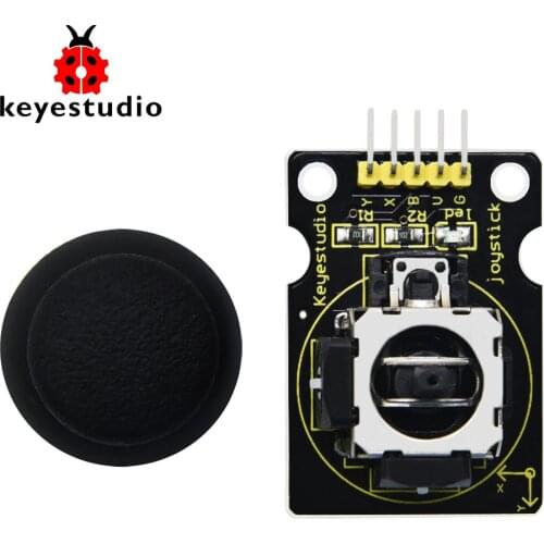 Free shipping ! Keyestudio Dual-axis XY Joystick Module PS2 Joystick Control Lever Sensor for arduino Diy Kit
