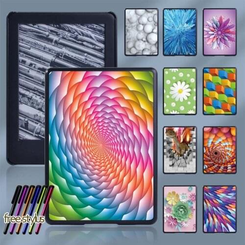 Tablet Case for Amazon Kindle 10th /8th Gen/Kindle Paperwhite 1 5th/2 6th/3 7th/4 10th High Quality Durable Back Shell+Pen