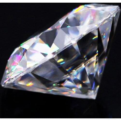 Loose Gemstones Moissanite Stones G Color 3.5mm To 11mm Round Diamond Shape Briliant Lab Grown Stone Undefined For Jewelry Ring