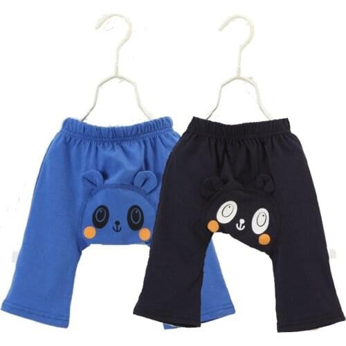 Summer Baby PP Pants 100% Cotton Panda Boy Trousers Bear Children Harem Pant Newborn Short Underpants Girl Britches 0 1 2 3 Year