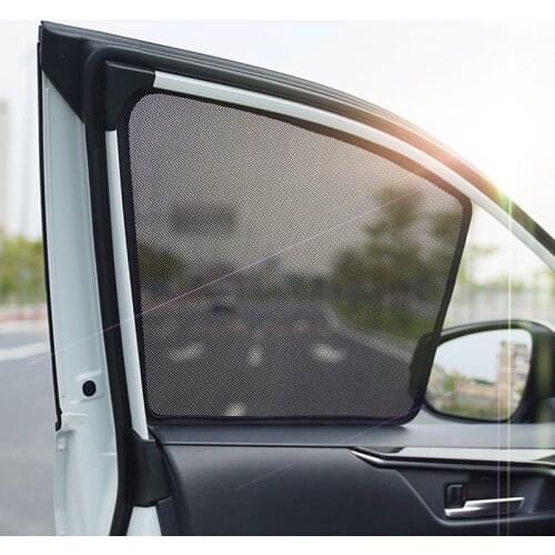 For Kia K5 Optima 2016 2017 2018 2020 Magnetic Car Sun shade Mesh Sunshade Side Window Sun Visor Sunscreen UV Heat Insulation