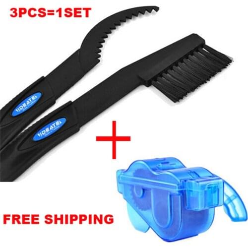 Bicycle Chain Cleaner Cycling Mountain Bike Machine Brushes Scrubber Wash Tool Kit Mountaineer Bicycle Chain Cleaner Tool Kits