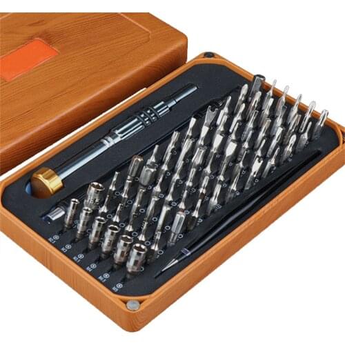 68 In 1 Screwdriver Set Precision Torx Phillips Slotted Bits For Camera Notebook Cell Phone Glasses Fan TV Repair Tool Kits