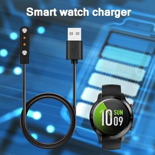 New 1m USB Charger Cable Smart Watch Charging Cable Replacement Charger Dock Adapter For Ticwatch GTX Smartwatch Accessories