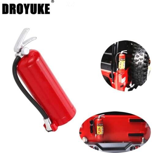 Droyuke brand new Traction accessories parts 1/10 RC model fire extinguisher for SCX10 Axial TRX4