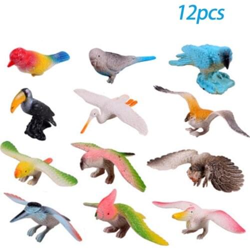 PB Playful bag Bird Figurines