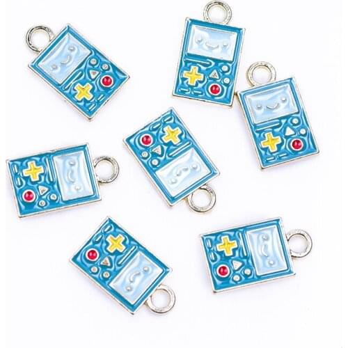 Game Console Charms For Jewelry Making Accessories Anklets Funny Necklace Pendants 15pcs Dropshipping Handmade Materials 2021