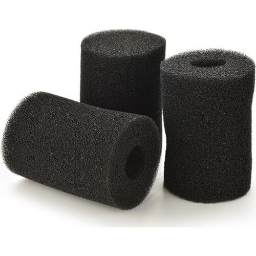 PPYY-3PCS Black Sponge Cover Aquarium Pre-Filter Compatible With Filters Vat 250-600 CF600-1200 Fish Tank Filter Sponge