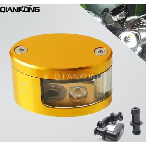 CNC Motorcycle Brake Clutch Tank Cylinder Fluid Oil Reservoir Cup For 390 125 690 200 250 990 1290 Adventure R S SMC