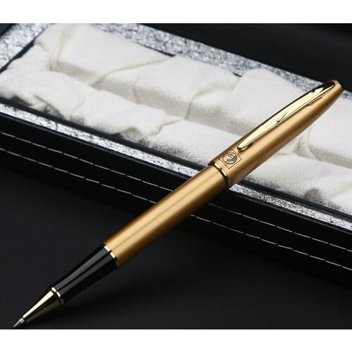 Pimio PS606 Baozhu pen / water pen male and female metal signature pen business gift set