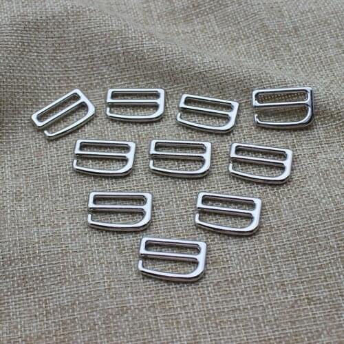 Sliver 9 car mats buckle shoes button bra underwear buckle Brassiere clasp belt buck 19 mm Metal zinc alloy 100 pcs/lot