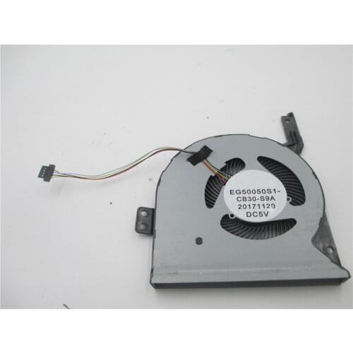 New original cpu cooling fan for ASUS F580U FL8000U cpu FAN cooler DC 5V 0.5A DFS501105PR0T EG50050S1-CB30-S9A 13NB0FD0T04021