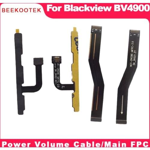 BEEKOOTEK For Blackview BV4900 Power Volume Cable Assembly Repair For Blackview BV4900 Main FPC Phone Accessories