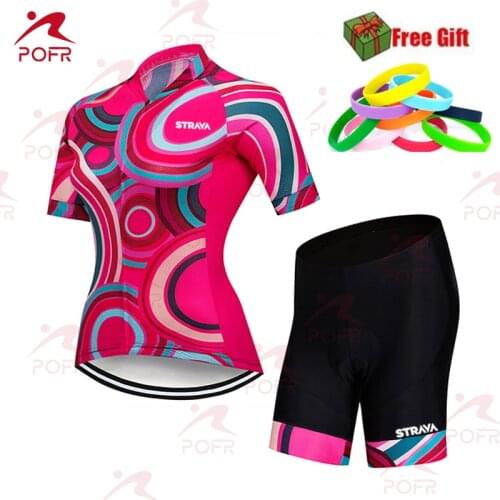 Ropademujer2020strava womens short sleeveshirt suits mountain bike ride19dbreathablespongecushion triathlon road cycling shirt