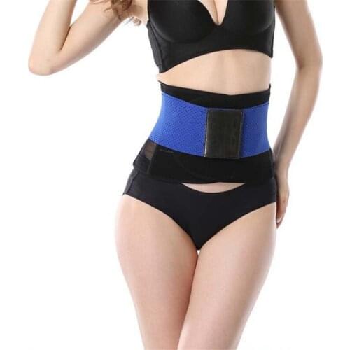 Women Fitness Belt Elastic Waist Trainer Body Shaper Belt Cincher Shapewear Trimmer Tummy Slimming Belt Neoprene Sweat Belt