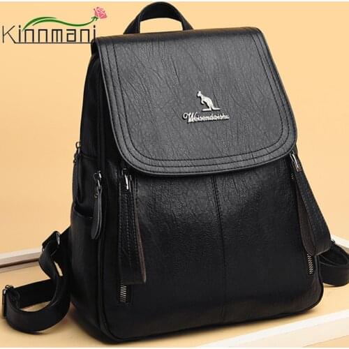 4 Color Classic Sheepskin Pattern Backpack For Women Luxury Designer Ladies Large Capacity School Bags For Teens And Girls 2021