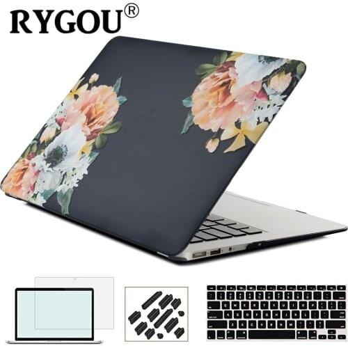 Laptop Case Cover For Apple MacBook Air Pro Retina 11 12 13 15 inch for New Mac Pro 13.3 15.4 2016 2017 2018 2019 Shell Cases