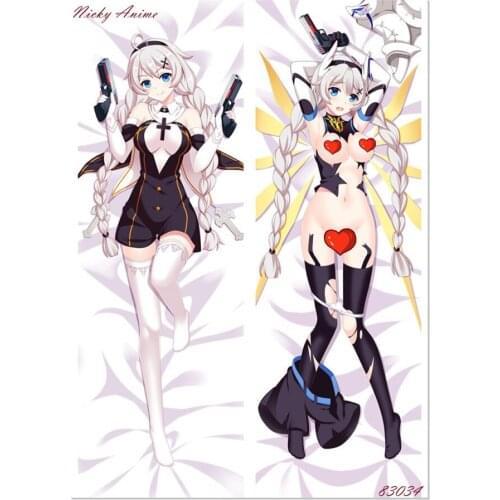 Nicky Charming Anime Sexy Girl Hot Sell New Diy Custom Design Hugging Body Pillowcase Dakimakura Pillow Cover Case 6 Sizes
