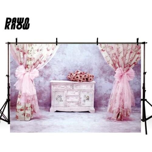 DAWNKNOW Indoor Floral Wall Photography Background Wedding Photographic Backdrops Photo Studio Children Photocall GY035