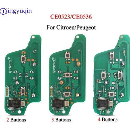 Jingyuqin 50p 2/3B ASK With 7961/7941 Electronic Board CE0536/523 For Peugeot 307 308 408 407 207 Citroen C2 C3 C4 PICASSO