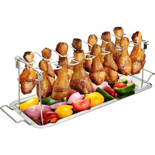 BBQ Chicken Leg Grill Tools and Kitchen Gadgets Barbecue Skewers for Shish Kebab All for Kitchen Accessory Big Green Egg Bbq Bar