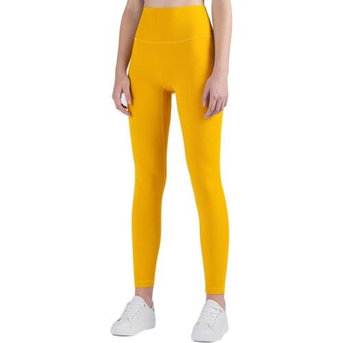 Yoga Leggings For Fitness Push Up High Waist Sport Pants Nylon Cozy Solid Athletic Leggings Jogging Femme Running Pants Female