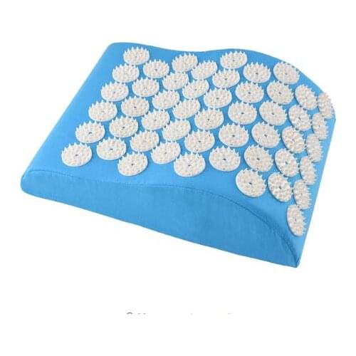 Massage Acupuncture Pillow Acupressure Neck Head Pain Relieve Stress Massage Yoga Cushion Body Back Muscle Pain Relief