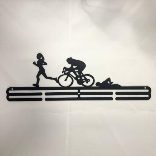 Medal Hanger Medal Holder Display Rack Stainless Steel Holder Running Swimming Gymnastics Dancing Sport Style Figure Medals Gift